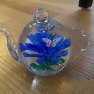 glass mini tea pot